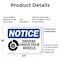 Signmission Drivers Chock Your Wheels OSHA Notice Sign, Plastic, 24in W x 18in L, 2PK OS-2PACK-NS-P-1824-L-15512 - alternate 6